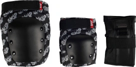 Комплект защиты SKIP 003 PRINT FABRIC черный